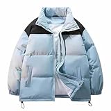 Steppjacke Herren Kurz Winterjacke Warm Übergangsjacke Winter Outdoor Daunenjacke Casual Wintermantel Sport Herrenmantel Baumwolle Mantel Fahrradmantel Männer Outdoorjacke Herbstjacke Mit Kapuze