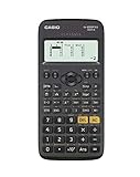 Casio FX-82SPXII, Wissenschaftlicher Taschenrechner, 13,8 x 77,0 x 165,5 mm, Farbe Anthrazit