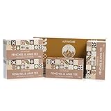 Alpi Nature Fenchel Anis Tee, 80 Anis Fencheltee Beutel, 160g (4 Schachteln mit 20 Teebeutel à 2g)