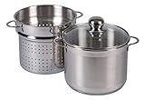 Krüger Karl SPA Edelstahl Spaghettitopf, 24 cm