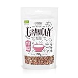 DIET-FOOD Keto Granola Proteinreich Fettreich Glutenfreies Granola Frühstück Müsli Low Carb Non-GMO Snack Ohne Zuckerzusatz 200 g 1er Pack