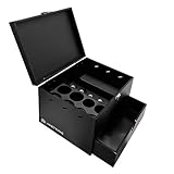 Ninetynine Vape Aufbewahrungsbox für E-Zigarette und Zubehör – Tragetasche für Akkuträger, Verdampfer, E-Liquid und E-Dampfer – Robuste, Kompakte E-Zigaretten Tasche Organizer