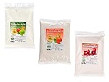 3x 1kg ottoman Türkischer Apfeltee Granatapfeltee Instantgetränk Apfel grün und rot Granatapfel Sparpaket mit Apfel- und Granatapfelgeschmack in Pulverform