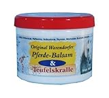 Warendorfer Pferdebalsam mit afrikanischer Teufelskralle - wärmende Pferdesalbe mit natürlichen Inhaltsstoffen und ätherischen Ölen - erfrischend und vitalisierend (500ml)