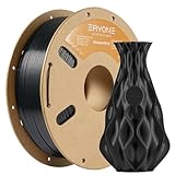 ERYONE PETG Filament 1,75 mm, 3D Drucker Filament PETG, 0,03 mm, 1 kg/Spule, Schwarz