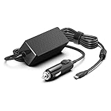 HKY PD100W USB-C 100 Watt KFZ Auto Netzteil für Asus ROG Notebook Laptop A20-100P1A, MSI A21-100P1A für DJI Mavic 3 Akku Ladegerät HUB Model CHX260-65 PD Ladekabel Ladegerät Auto Portable Charger