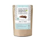 Schoko Protein Crispies - Reich an Protein - Knusprig im Biss - Vegan - Bio - ohne Soja - Organic Workout