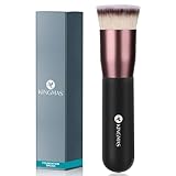 Premium Make Up Pinsel, Kabuki Foundation Pinsel für Grundierung Flüssigkeiten, Mischen, Cremige, Pudrige, Rouge, Puder, Tupfen, Mineralpuder