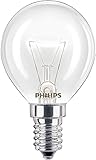 Philips-Backofenlampen, 40 W, SES E14, kleine Schraubbirne bis zu 300 °C, passt zu Herstellern AEG/Bosch/Siemens/Neff/Hotpoint, 2 Stück