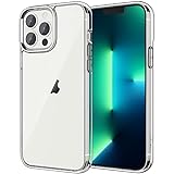 JETech Hülle für iPhone 13 Pro Max 6,7 Zoll, Nicht für iPhone 13/13 Pro/13 mini, PC/TPU Material, Nie Vergilbung Stoßfeste Stoßstange handyhülle, Anti-Kratzt Transparent Rückseite (Durchsichtig)