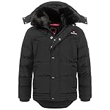 Höhenhorn Bergoo Kinder Winter Jacke Schwarz Gr. 176