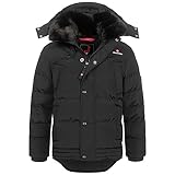 Höhenhorn Bergoo Kinder Winter Jacke Schwarz Gr. 176