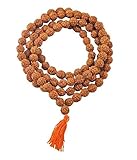 Petrichor Nepal Rudraksha Mala (108 Rudraksha Beads) with Certificate - Unisex mala or Japa Mala (10-12 MM | Length : 20 inches)