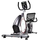 BODYCOACH Sitz-Liege-Ergometer Heimtrainer mit ca. 15 kg Schwungmasse | Magnetischer Widerstand | 24 Programmen | Bluetooth | Komfortsitz & Rückenlehne | Belastbar bis 150 kg
