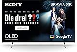 Sony BRAVIA XR, XR-65A75K, 65 Zoll Fernseher, OLED, 4K HDR 120Hz, Google , Smart TV, Works with Alexa, mit exklusiven PS5-Features, HDMI 2.1, Gaming-Menü mit ALLM + VRR, 24 + 6M Garantie