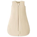 Yoofoss Schlafsack Baby Winter 2.5 Tog - 67cm/0-6 Monate Winterschlafsack Baumwolle Babyschlafsack Warm für Jungen Mädchen Neugeborene