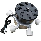 DRFGHK 3000-W-Wasserturbinengenerator, 220-V-Mikro-Hydrogenerator, Wasserdurchflussgenerator, 6-Röhren-Wasserkraftanlage zur Stromerzeugung für Outdoor-Camping, Bach, Fluss