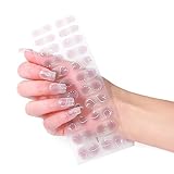 22 Stück Mehrfarbige Streifen Selbstklebende Gel Nagelaufkleber Abziehbilder Gel Nagelstreifen Vollständige Nagelfolien Für Nail Art Nagellackstreifen Gel Nagelaufkleber Vollständige Gel