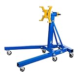 MSW Motorständer Getriebehalter Motorhalter Motorenständer MSW-MS-900 (bis 900 kg, 6 bewegliche Räder, 360° drehbar)