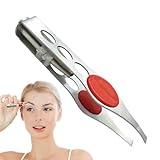 Pinzetten Zurückgehaltene Lightt -TweezersOberflächen Für Ein Elegantes Aussehen. Bleiben Sie Robust Und Zeigen Arauenformung, Effektive Haarentfernung Und Gründliche Abzuf Zuverlässige Haarentfernung