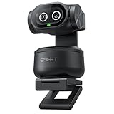 EMEET PIXY Dual-Kamera KI-gestützte PTZ-Kamera 4K, KI-Tracking, 0,2 s Schneller Fokus, mit Sony-Sensor, 3 Mikrofone, Gestensteuerung, 4K Webcam für Streaming und kompatibel mit OBS/Twitch/Switch 2