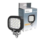 HELLA Valuefit S3000 LED Arbeitsscheinwerfer 12V - 24V 3000 Lumen Wasserdicht IP67: Weitreichende Ausleuchtung Offroad Scheinwerfer für Traktor SUV UTV ATV - 1GA 357 109-012