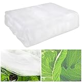 Gemüseschutznetz 3x6m, Garten Gemüsebeet Schutznetz, Feinmaschig Insektenschutznetz, Gemüse Blumen Insektenschutznetz, Blumen Schutznetz, Insektennetz für Beschützen Gemüse Pflanzen Obstbäume