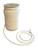 IPEA - Makramee Baumwollseil Naturfarbe - 6 mm x 100 Meter -...