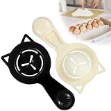 JIEYAO 2 Stück Eiertrenner Lustig, Eigelbtrenner Niedlich Eigelb Filter Separator Mit Griff Eiweißtrenner Eidottertrenner Eidotter Trenner Für Trennen Von Eiweiß Für Küchen Diy Backen Kochen Kuchen