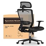 FLEXISPOT OC3 Bürostuhl Ergonomisch Schreibtischstuhl...