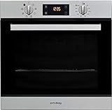 Privileg PBWR6 OH5F IN Einbau-Backofen/ Energieffizienzklasse A/ 71 L/ Hydrolyse-Reinigungsfunktion/ Multifunktions-Umluftbackofen Mit 7 Funktionen/ Edelstahl/ Turn&Go/ Click&Clean