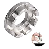 SYQZMYA speichenschlüssel Fahrrad ，rostfreies und langlebiges，nippelspanner，Präzise Korrektur, Glatte Oberfläche，speichenschlüssel Fahrrad，for Spoke Fahrrad Repair