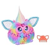 Furby Tie Dye, 15 Mode-Accessoires, interaktive Plüschtiere für 6-jährige Mädchen & Jungen & Up, Sprachaktivierte Animatronic