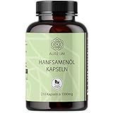 Hanföl in Softgel-Kapseln | Hochdosiert mit 1000mg pro...