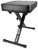 RockJam Premium Adjustable Padded Keyboard Bench or Digital...