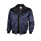 QUALITEX HIGH QUALITY WORKWEAR PILOTJACKE 60% CI/40% PES MIT FESTEM STEPPFUTTER+FESTEN ÄRMELN Größe XL