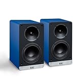 ELAC Kompakt Lautsprecher Debut ConneX DCB41, Boxen für Audiowiedergabe via HDMI, USB, Phono & Bluetooth, exzellenter Klang & hochwertiges Design, 1 Aktivlautsprecher-Set, Blau