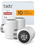 tado° Smartes Heizkörperthermostat X – Trio Pack, Heizungssteuerung per App und Smart Speaker (Alexa, Siri, Google Assistant), Energie sparen, DIY Installation