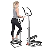 Sunny Health & Fitness Smart Twist Stair Stepper mit Lenker, Mini Stepper für Bewegung Low-Impact, platzsparend - SF-S020027