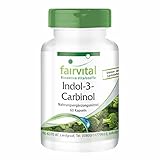 Fairvital | Indol 3 Carbinol Kapseln - HOCHDOSIERT - I3C Kapseln mit Brokkoli-Pulver - VEGAN - 60 Kapseln