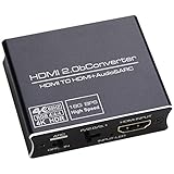 NERTOEE 1Set 4K 60Hz -Kompatibler 2.0 Audio Splitter HDR Audio Converter 4K To Optical TOSLINK SPDIF