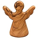 Kassis Geschenkartikel Olivenholz-Schutzengel -...