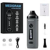 Premium Vaporizer mit Präzise Temperatureinstellung 149-224℃ | Sehr kompakt | Edelstahl-Kammer | LCD Display, Ideal für Anfänger