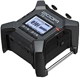 ZOOM F3 Field Recorder – Kompakter 2-Spur-Audiorekorder mit 32-Bit-Float-Aufnahme – Für Podcasts, Interviews, Live-Aufnahmen – Anthrazit