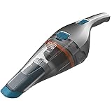 Black+Decker Akku-Handstaubsauger Dustbuster (beutellos - 7,2V Kabelloser + beutelloser Staubsauger mit Fugendüse, Polsterbürste und Ladestation mit Wandhalterung) NVC215WA, Kobaldblau, 385 ml