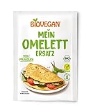 Biovegan Mein Omelett-Ersatz, pflanzlicher Ei Ersatz aus Kichererbsen, ideal für leckere Omeletts oder Spätzle, glutenfrei und vegan, 15 x 43 g (645 g)