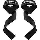 Zughilfen (1 Paar) - Handgelenkbänder für Gewichtheben - Hebebänder Gym für Kreuzheben - Gewichthebergurte für Krafttraining - Gym Straps für Workout, Powerlifting, Krafttraining und Bodybuilding -