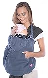 Mija - Tragecover, Universal Bezug für Baby Carrier/Tragetücher/Cape 4023 (Graphite)