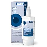 HYLO GEL Augentropfen bei trockenen Augen, langanhaltend, mit Hyaluronsäure, 10 ml