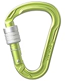 EDELRID Unisex – Erwachsene HMS Strike Screw Carabiner, Oasis, one Size